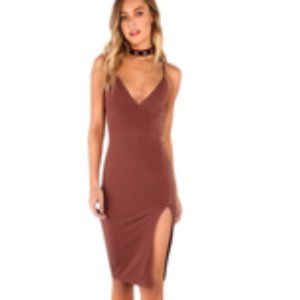 Saddle Colored Dress